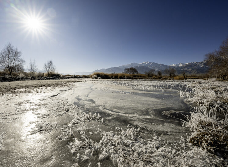 Sonnenaufgang im Indus-Tal