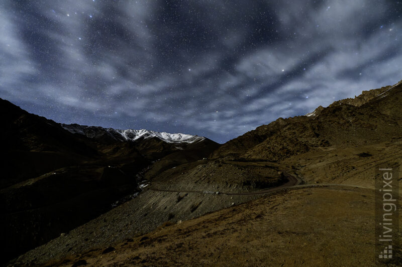 Sternenhimmel im Hemis Nationalpark